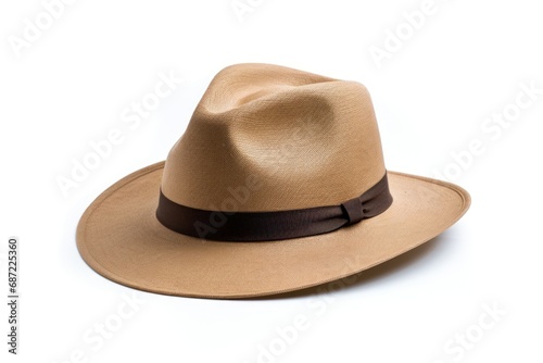 A single hat isolated on white background