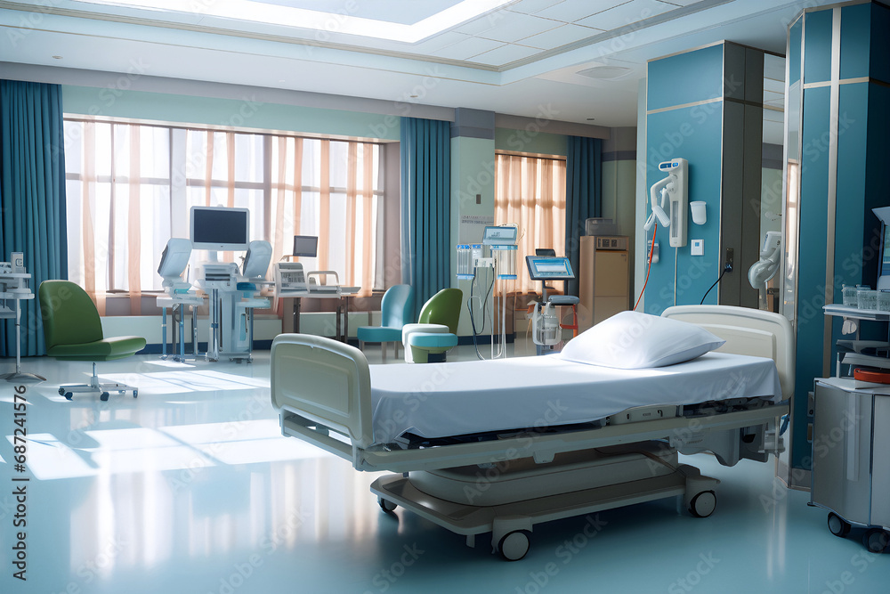 interior of a modern hospital interior of a modern hospital