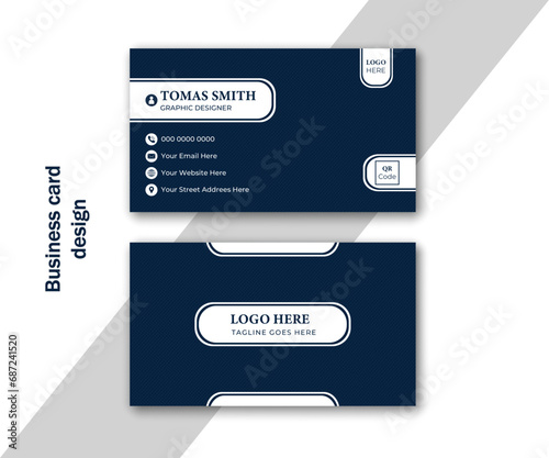 corporate business card, professional business card, card, visiting card, business card, business card, business card, visiting card, bussines card, corporate visiting card, business card design,  (ID: 687241520)