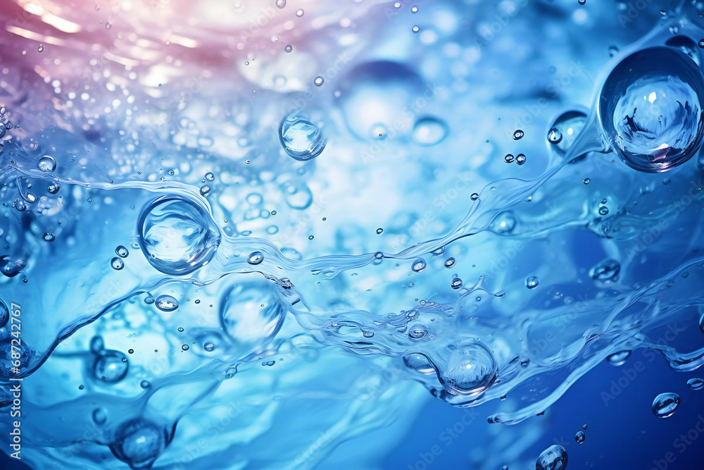 water background material, Generative AI water background material, Generative AI