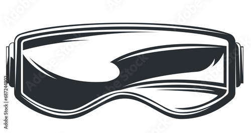 Bushcraft, Hiking, Camping - Symbol. Vector