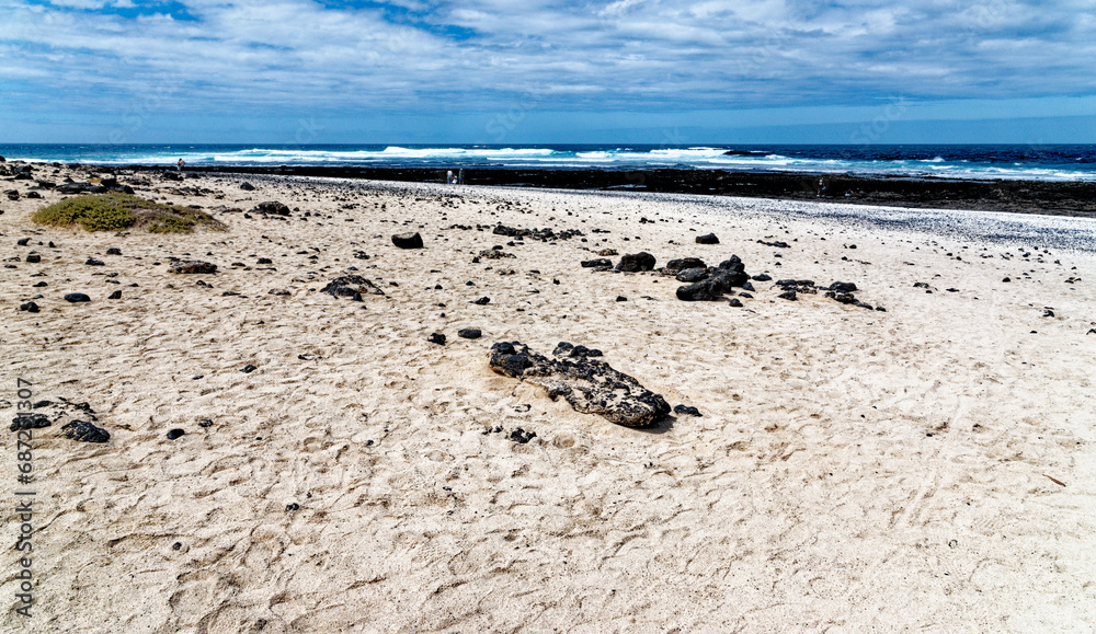 Popcorn Beach - Spain, Canary Islands, Fuerteventura Popcorn Beach - Spain, Canary Islands, Fuerteventura