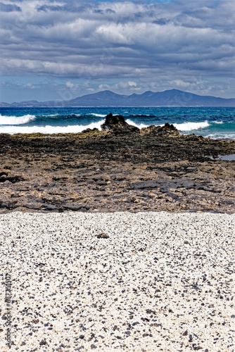 Popcorn Beach - Spain, Canary Islands, Fuerteventura photo