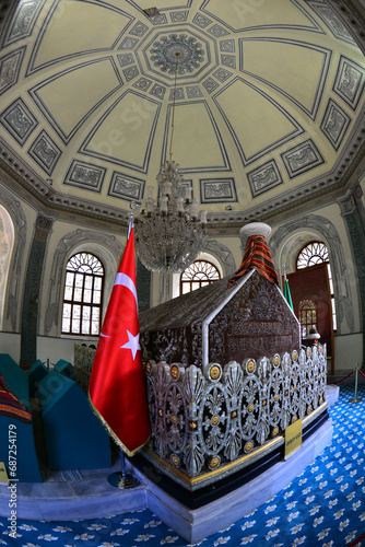 Osman Gazi Tomb in Bursa, Turkey. photo