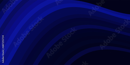 abstract blue curve background for busines photo