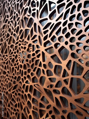 Exquisite Laser-cut Wood Panels: Modern Warmth with Intricate Designs