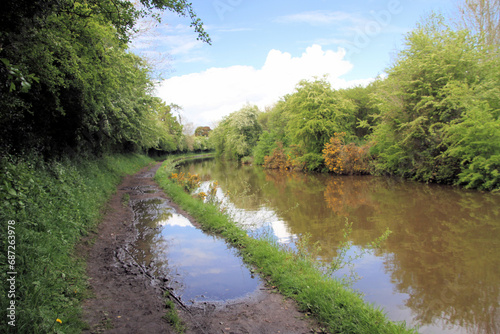 A view of the Shropshire Union Canal at Whitchurch
