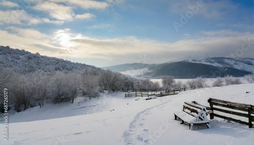 winter snowy landscape © Alicia