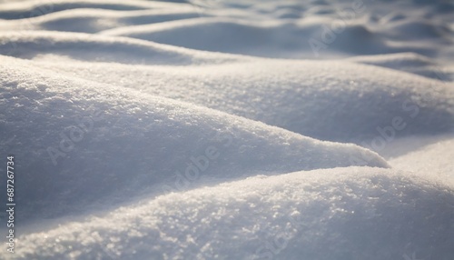 fresh snow textured background