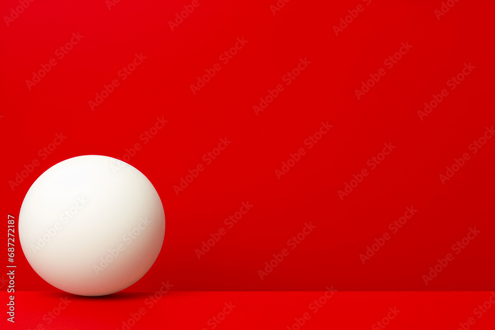 Contrasting Ball Frame, Fiery Red Contrasting Ball Frame, Fiery Red