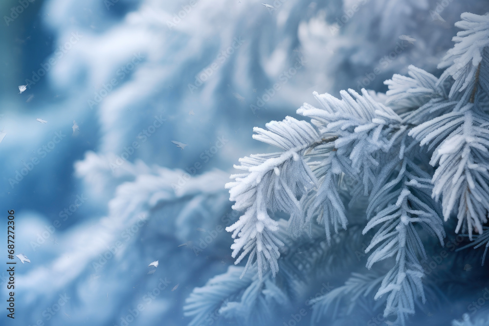 Frost-Kissed Evergreen Elegance Frost-Kissed Evergreen Elegance