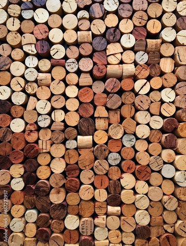 Wine Cork Mosaics  Stylish Kitchen and Dining Area Decor with Upcycled Wine Cork Collection