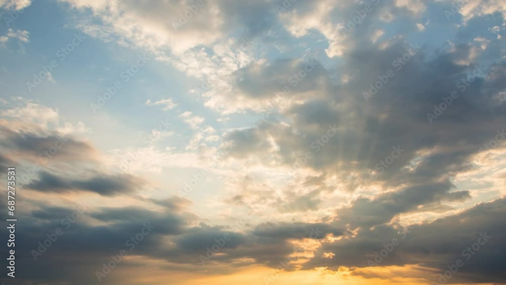 Timelapse of sunset with clouds 4k Timelapse of sunset with clouds 4k