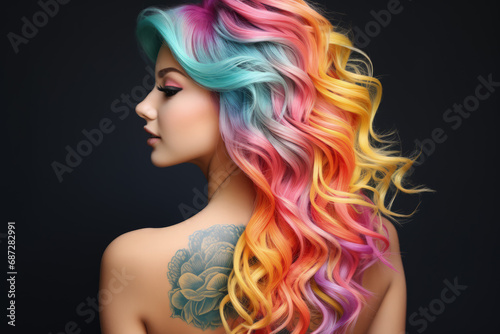 Creative Colorful Hair Transformations 