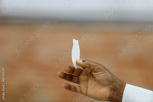 Consecration of bread and wafer wine