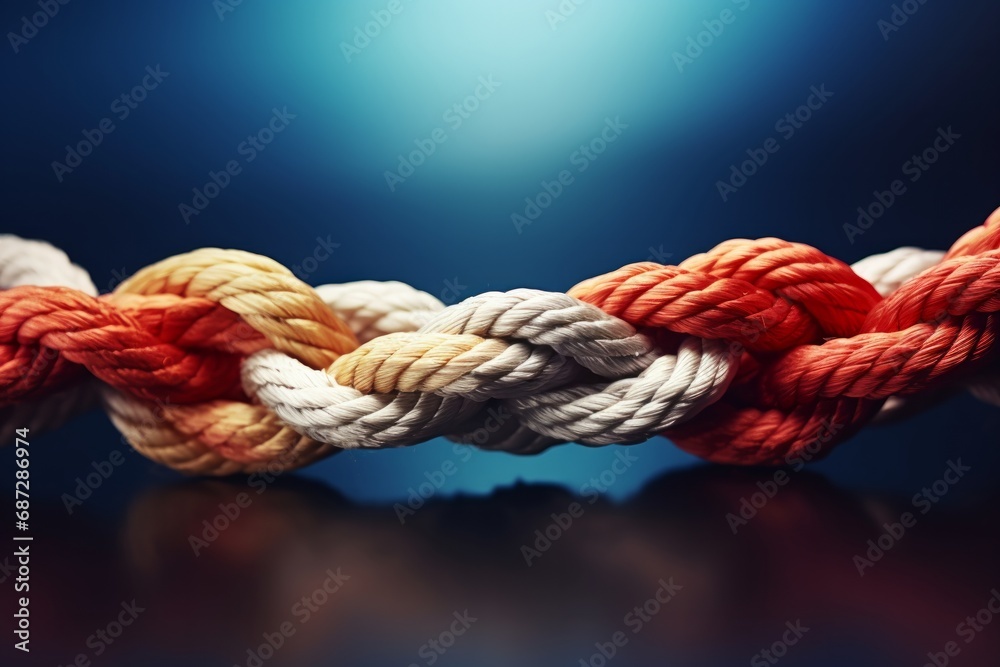 Colorful Knot Strong Connection