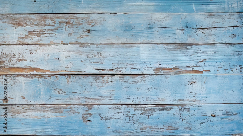 Naklejka premium Shabby chic blue wooden background, abstract vintage wallpaper, minimalistic backdrop