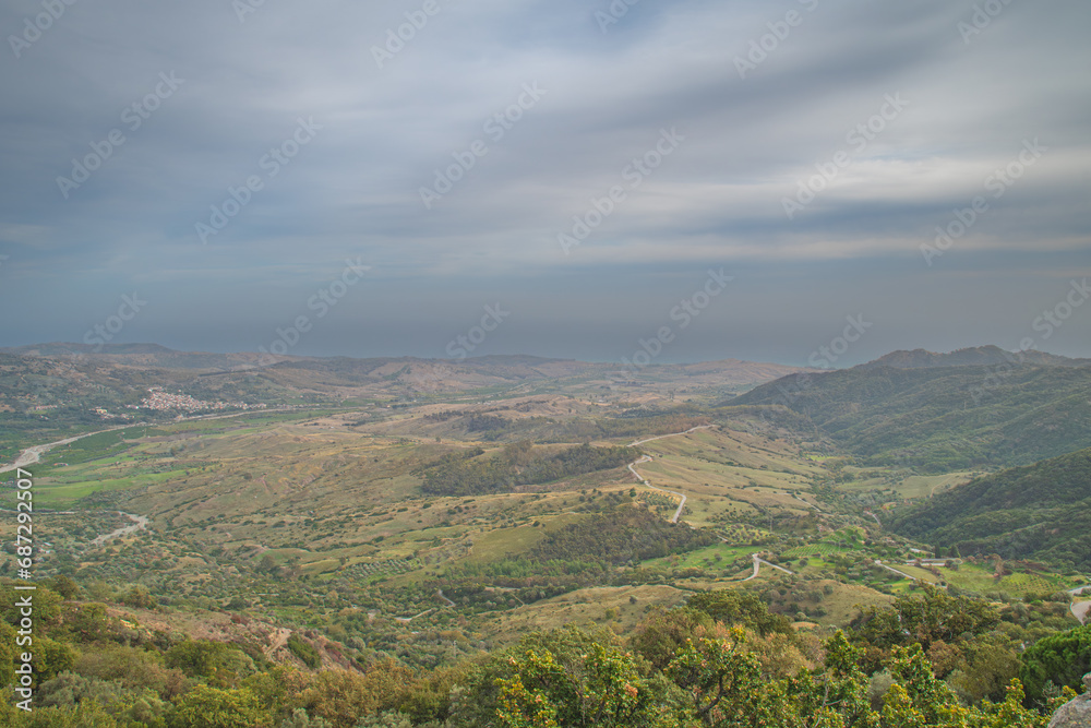 Panorama from the village of Staiti