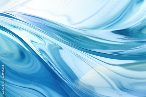 Blue waves background. The waves with smooth and fluid motion backdrop. Futuristic and elegant design wallpaper