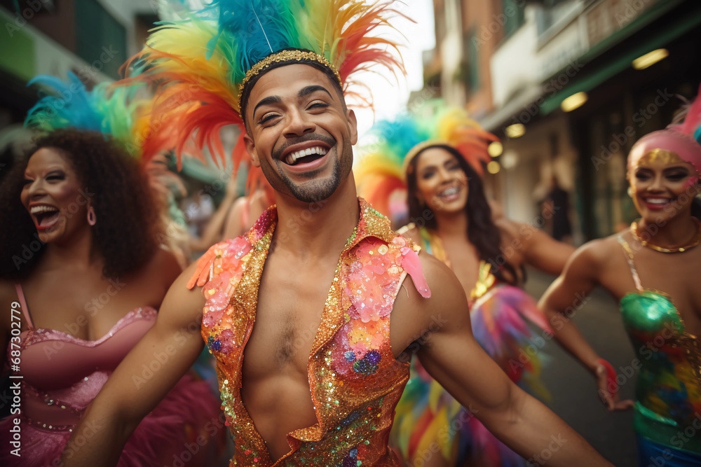 man at carnival man at carnival