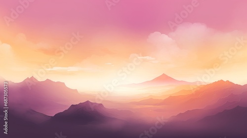 gold magenta platinum gradient landscape, copy space, 16:9