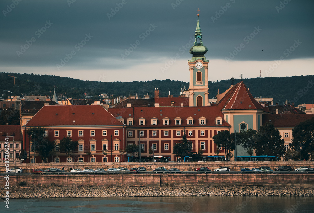 Obraz premium view of the town