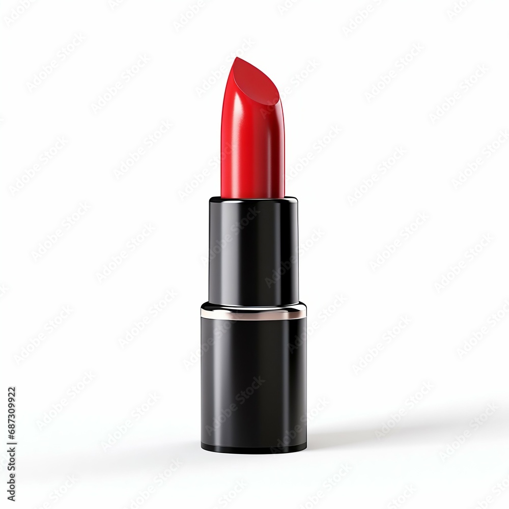 Luxurious Lipstick in Red Color. Generative ai Luxurious Lipstick in Red Color. Generative ai