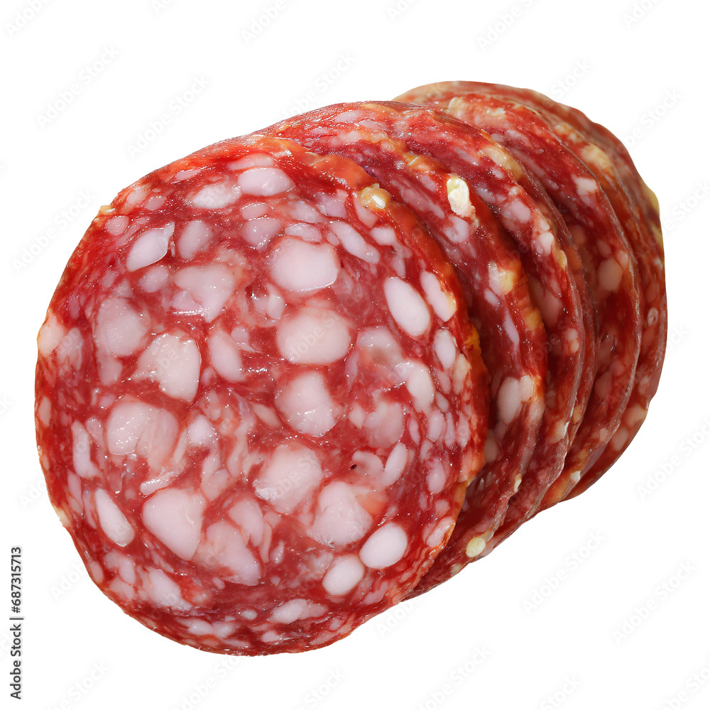 salami isolated, PNG salami isolated, PNG