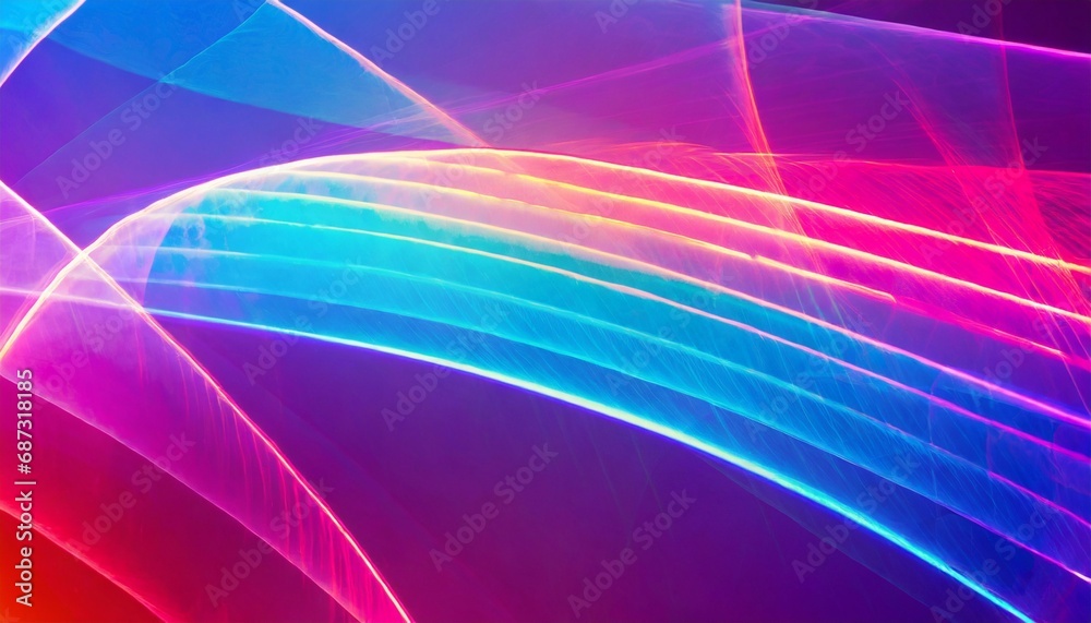 neon rainbow background overlay