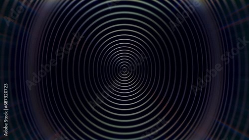 Dreamy Hypnotic Ripple Waves Element