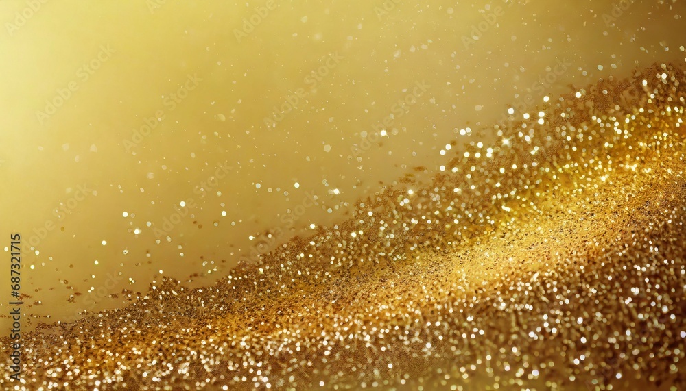 gold background glitter sparkle christmas banner
