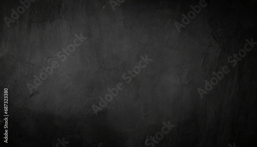 abstract black wall texture for pattern background wide panorama picture black wall texture rough background dark concrete floor or old grunge background with black © Irene