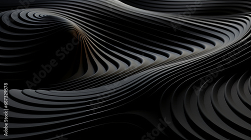 Black Abstract Background Wallpaper 
