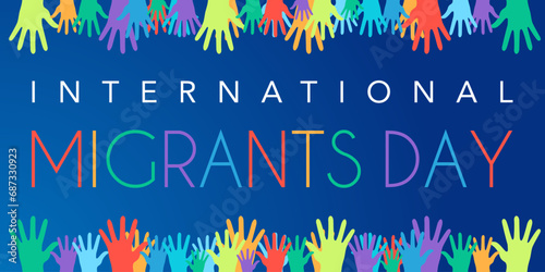 Vector illustration on the theme of World Refugee Day, international observance observed on June 20 each year, is dedicated to raising awareness of the situation of refugees throughout the world