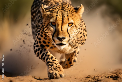 portrait of a leopard © Alexis