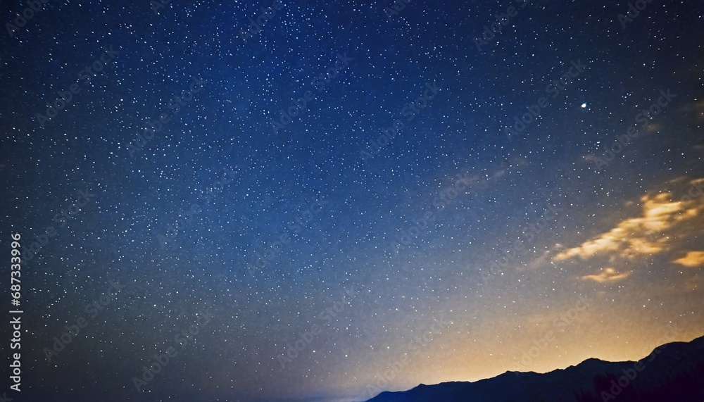 night sky stars background