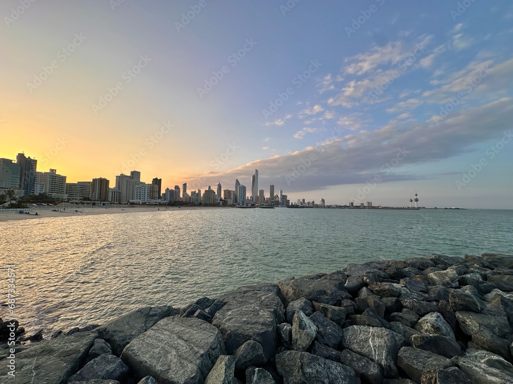 Kuwait City Skyline 