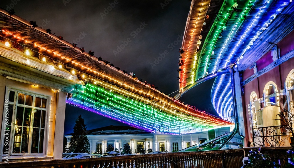 rainbow of lights