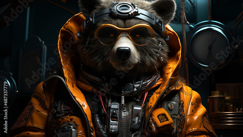 Cyber Bear Punk © Mateus