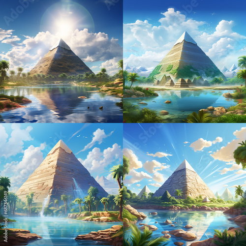 piramides no paraiso photo