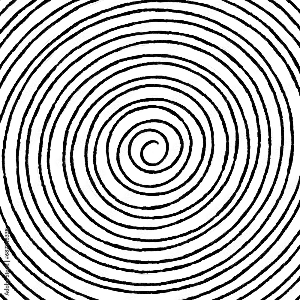 Isolated spiral icon background. Transparent black line in circle form. Single hand drawn sloppy line spiral. Helix, curl, loop symbol. Flat design. Isolated spiral icon background. Transparent black line in circle form. Single hand drawn sloppy line spiral. Helix, curl, loop symbol. Flat design.