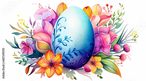 Aquarelle Easter Egg Artwork