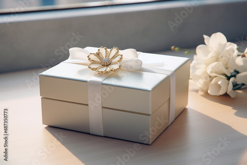 White Gift Box Design