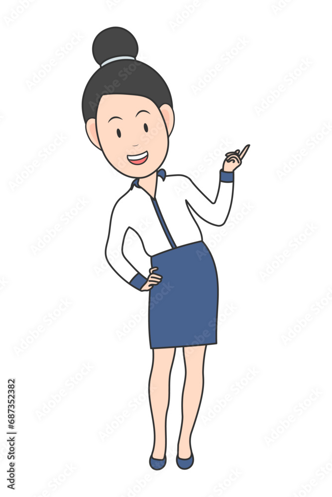 Cute Teacher Cartoon Illustration Vector
Cute Teacher Cartoon Illustration Vector