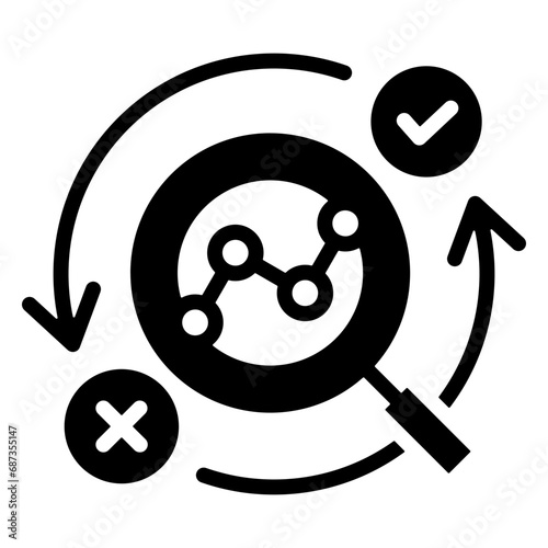 Decision Analysis Icon