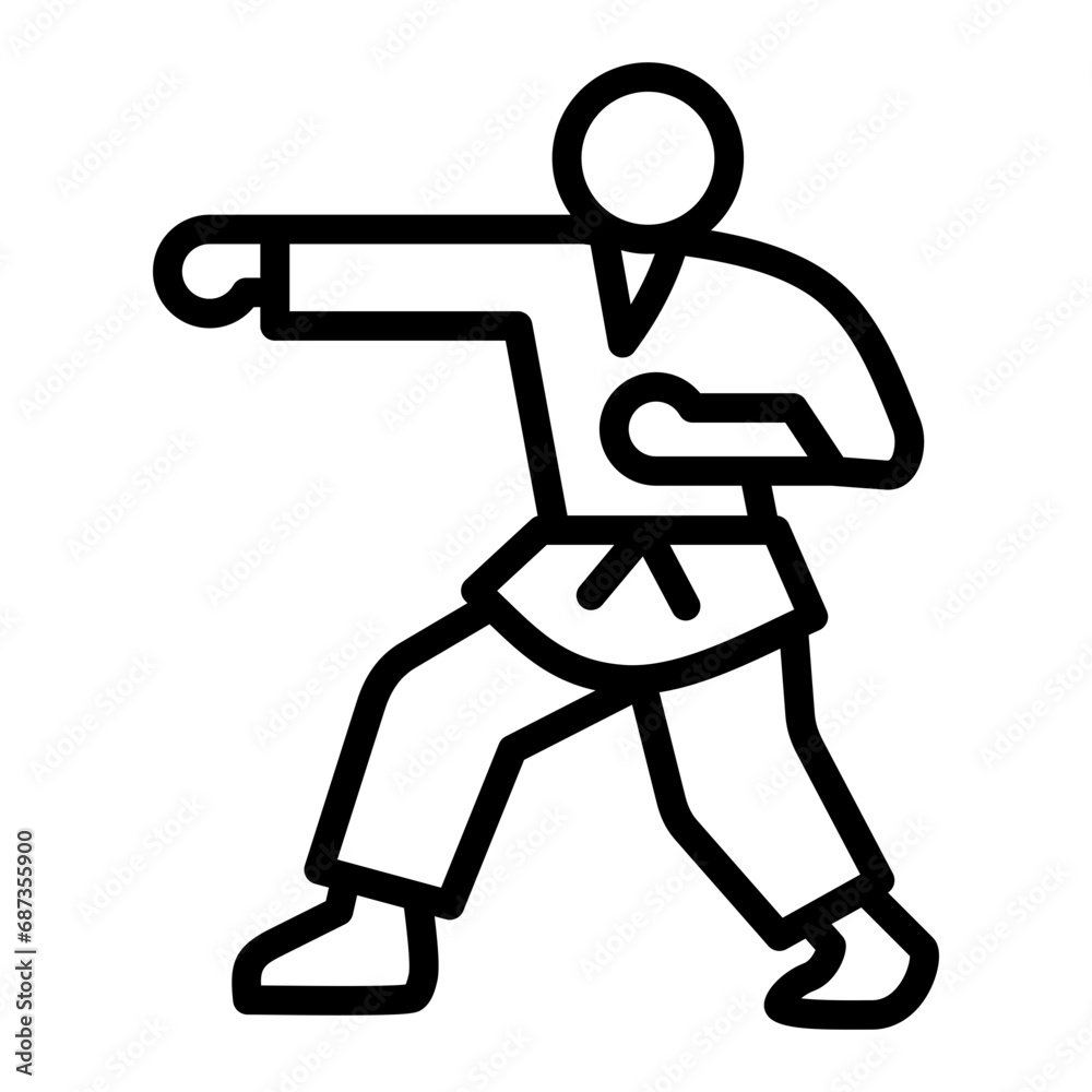 Karate Icon Karate Icon