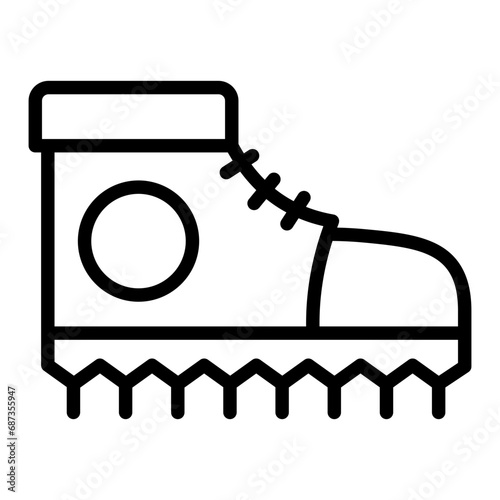 Hiking Boots Icon