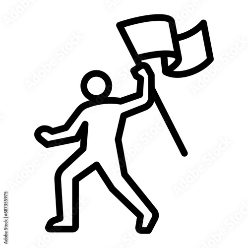 Flag Bearer Icon