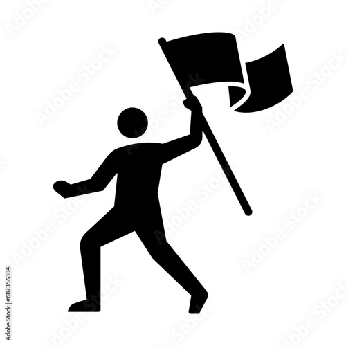Flag Bearer Icon