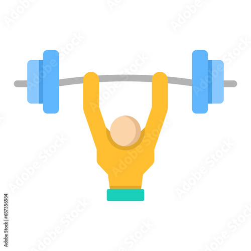 Weightlifting Icon